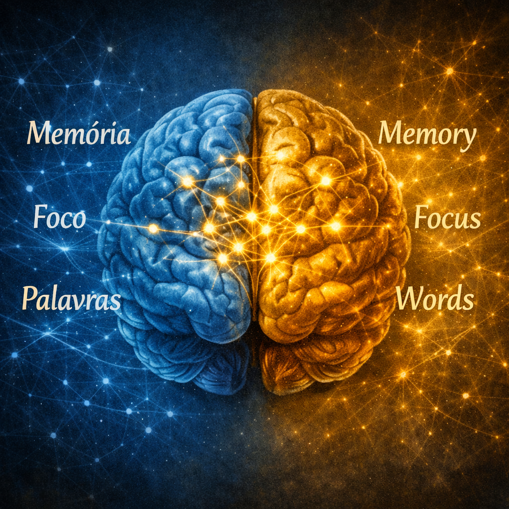 Neurociência e Bilinguismo: Como o Cérebro se Transforma ao Aprender um Novo Idioma